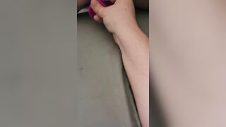 stepMom step son use dildo on her pussy