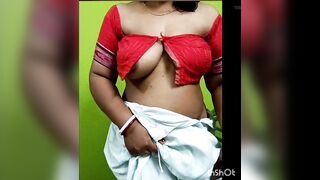 Indian bhabi hot saree change