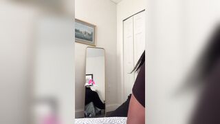 Humping In The Mirror!