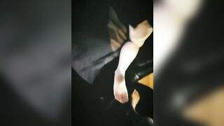 PUDDLE SLUT DIRTY TALKS THEN GETS FUCKED HARD