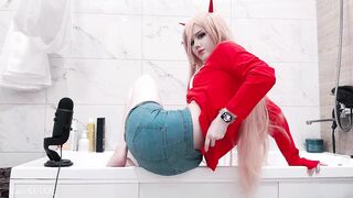 ASMR FUNNY TOILET SOUNDS VIDEO I POWER COSPLAY