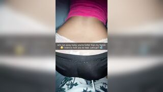 I found a big-assed COLOMBIAN who loves to have sex on snapchat