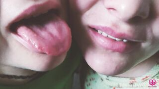 Do you wanna cum in our mouths?