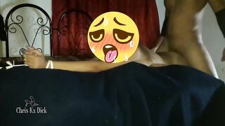 I tie her to the bed and fuck her 18 year old ass (part 2) - Chris Kx Dick