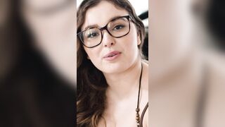 UP CLOSE - Cute Brunette Leana Lovings' Sensual Affair With Robby Apples