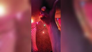 My boyfriend finger fucks me under the Christmas tree! I ORGASM, HARD!!!