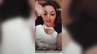 Morrocan milf tell about her lover on Instagram