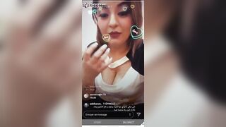 Morrocan milf tell about her lover on Instagram