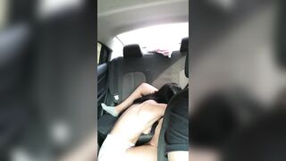 I fuck my girlfriend in a taxi on the way to work