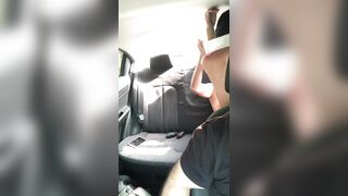 I fuck my girlfriend in a taxi on the way to work