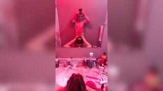 Latina slut wants a quickie before the shower and a cumshot after