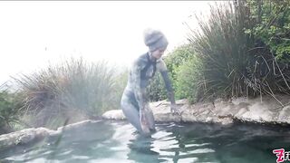 Hot spring anal outdoor fuck with Anuskatzz