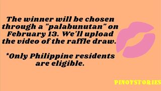 1st PinoyStories Giveaway! Panuorin Para Malaman Kung Paano Makasali at Manalo! Taga-Pilipinas Lang.