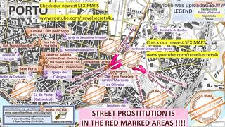 Porto, Portugal, Sex Map, Street Prostitution Map, Massage Parlours, Brothels, Whores, Escort, Callgirls, Bordell, Freelancer, Streetworker, Prostitutes