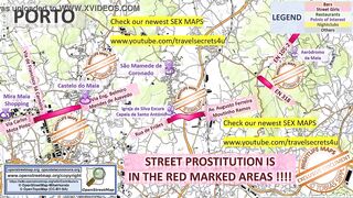 Porto, Portugal, Sex Map, Street Prostitution Map, Massage Parlours, Brothels, Whores, Escort, Callgirls, Bordell, Freelancer, Streetworker, Prostitutes