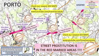 Porto, Portugal, Sex Map, Street Prostitution Map, Massage Parlours, Brothels, Whores, Escort, Callgirls, Bordell, Freelancer, Streetworker, Prostitutes